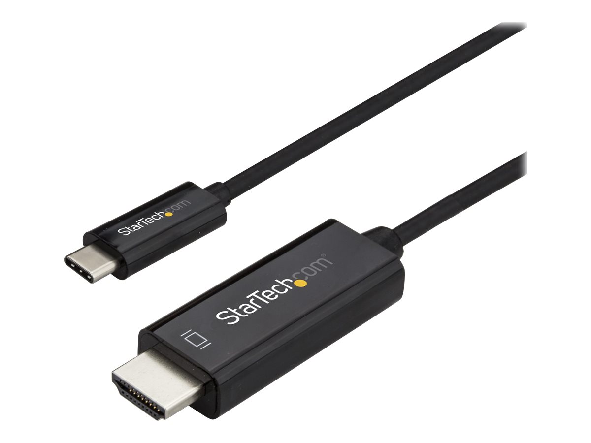 StarTech.com 6ft (2m) USB C to HDMI Cable, 4K 60Hz USB Type C to HDMI