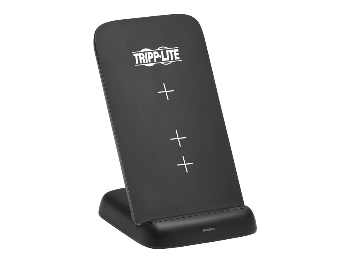 Eaton Tripp Lite Series 10W Wireless Fast-Charging Stand with International AC Adapter, Black