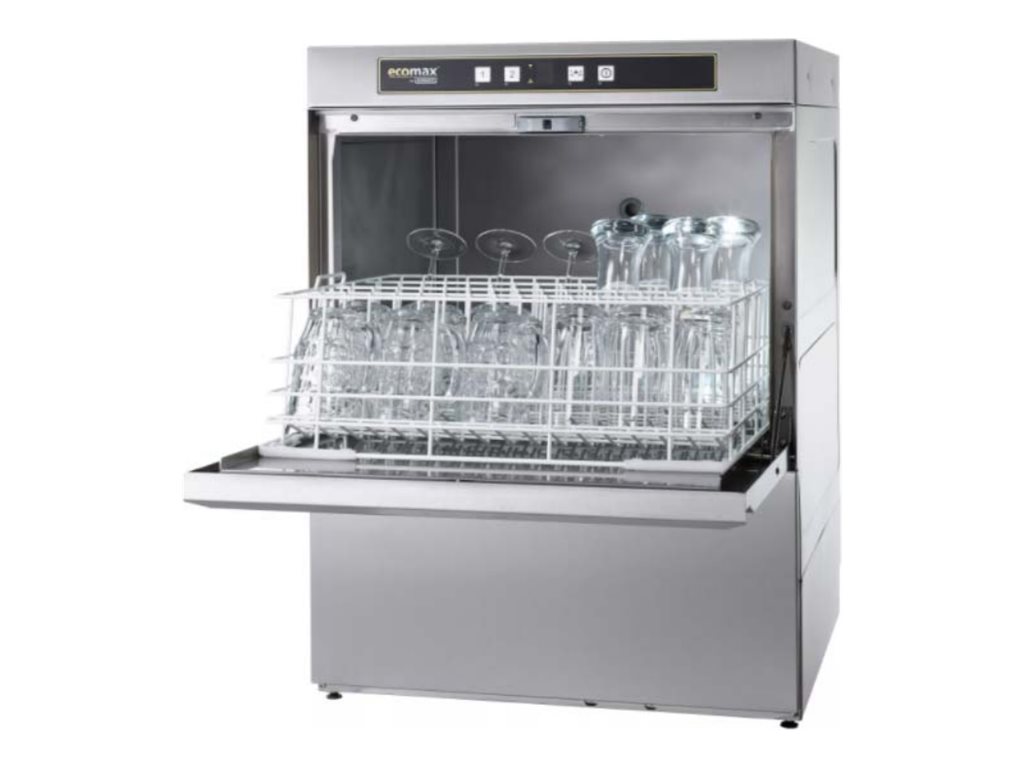 An image of Hobart Ecomax G504W-10B dishwasher - freestanding