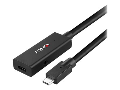 LINDY 5m USB 3.2 Gen 2 C/C Aktivverlängerung - 43364