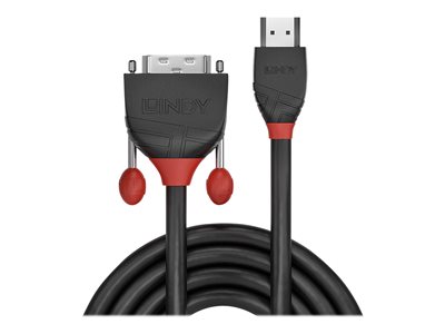 LINDY 1m HDMI/DVI-D Kabel Black Line - 36271