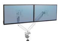 FELLOWES Bras Porte-Ecrans Double Blanc