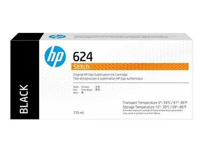 624 - 775 ml - black - original - ink cartridge - 