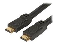 M-CAB HDMI Hi-Speed Kabel HDMI han -> HDMI han 3 m Sort