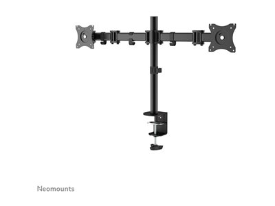 NEOMOUNTS Flat Desk Mount 2 screens Blk