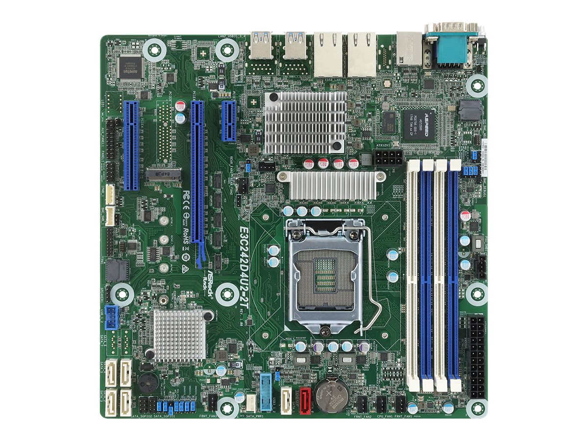 ASRock Rack E3C242D4U2-2T
