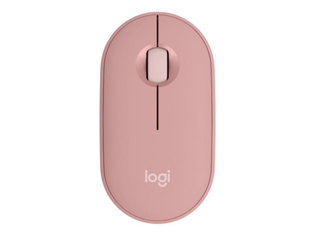 Logitech Pebble Mouse 2 M350s mouse Bluetooth tonal Product shot Front 79650