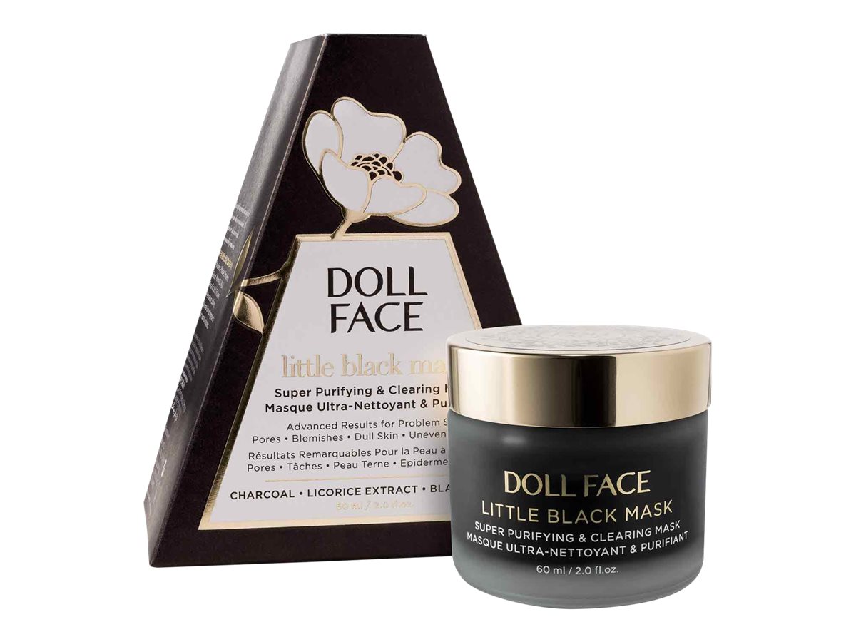 Doll Face Little Black Mask Super Purifying and Clearing Mask - 60ml