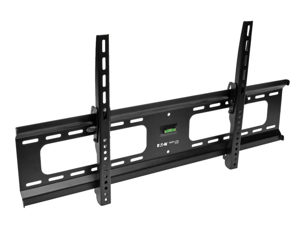 Tripp Lite Heavy-Duty Tilt Wall Mount for 37" to 80" TVs and Monitors, Flat or Curved Screens, UL Certified