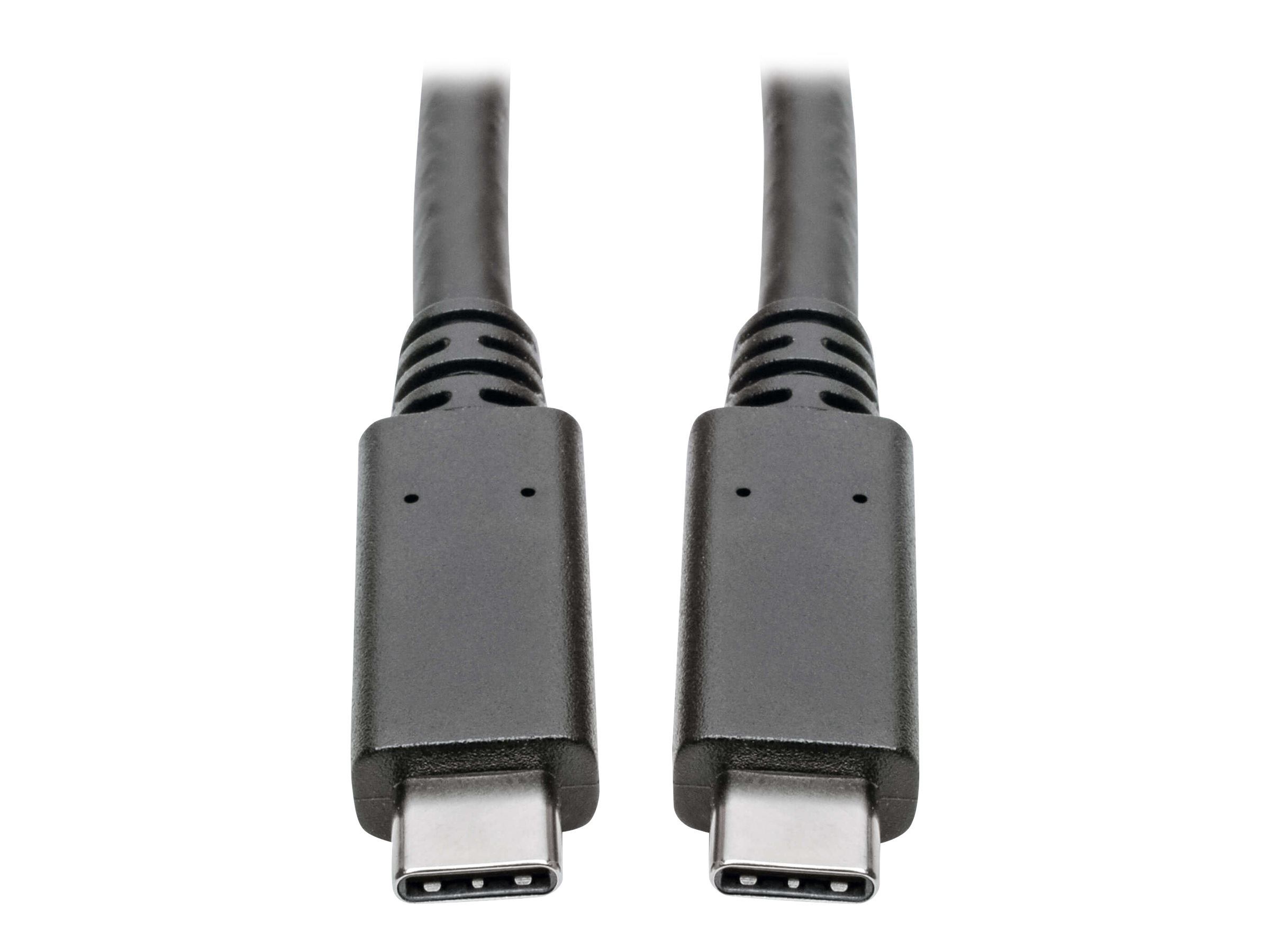 Tripp Lite USB C to USB Type C Cable 3.1 Gen 1, 5 Gbps 3A Rating M/M 6ft
