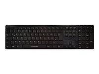 LC Power LC-KEY-5B-ALU Slim-Design Tastatur Saks Kabling Tysk