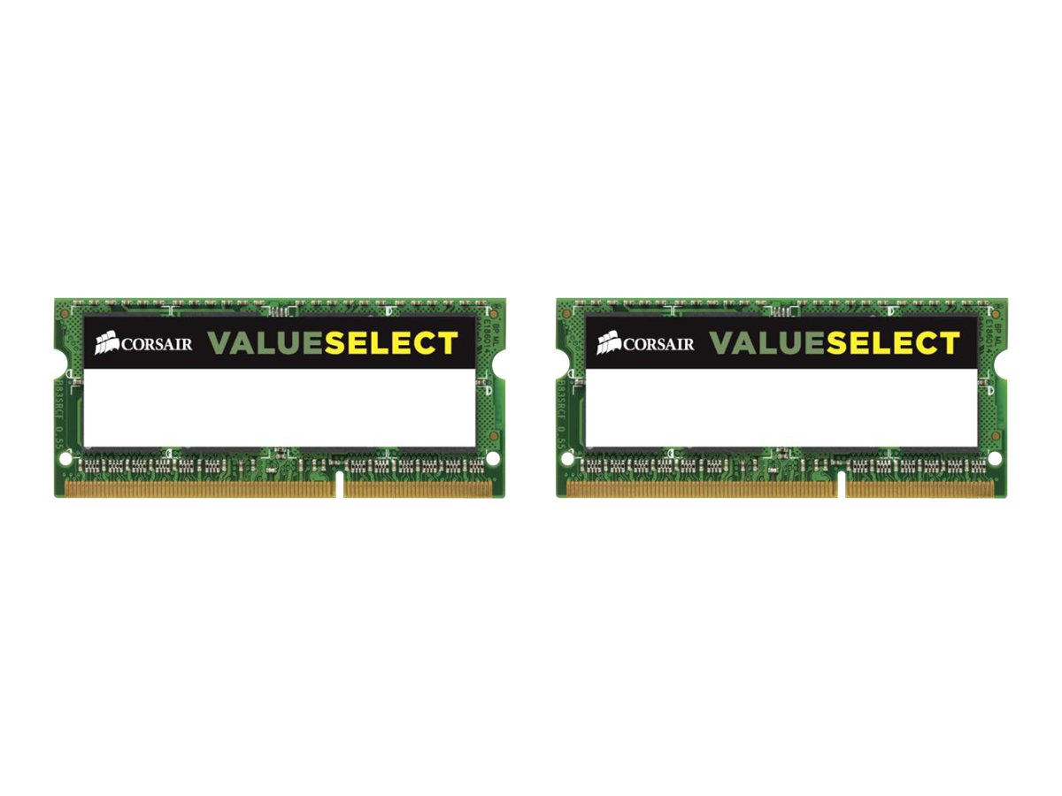 DDR3 So-Dimm 16GB 1600-11 Value Select LV kit of 2 Corsair