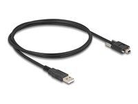 DeLOCK USB 2.0 USB-kabel 1m Sort