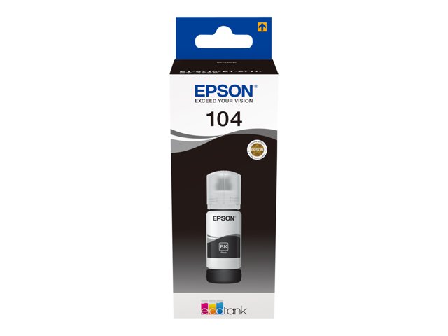 Image of EPSON 104 Black Ecotank Ink Bottle