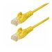 StarTech.com 25ft Yellow Slim CAT6 Ethernet Cable, Snagless, 28AWG, LSZH