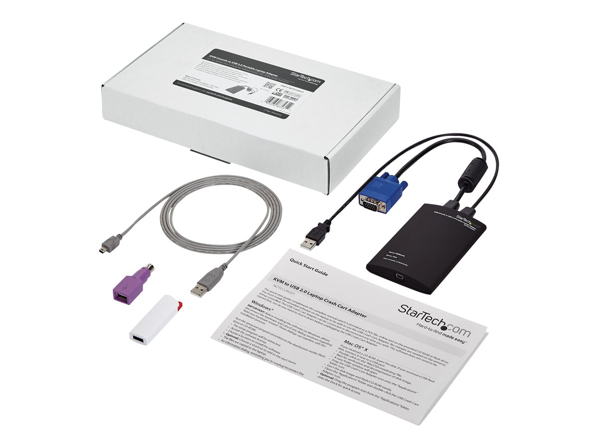 STARTECH KVM Console to USB Laptop Crash Cart – foto 4