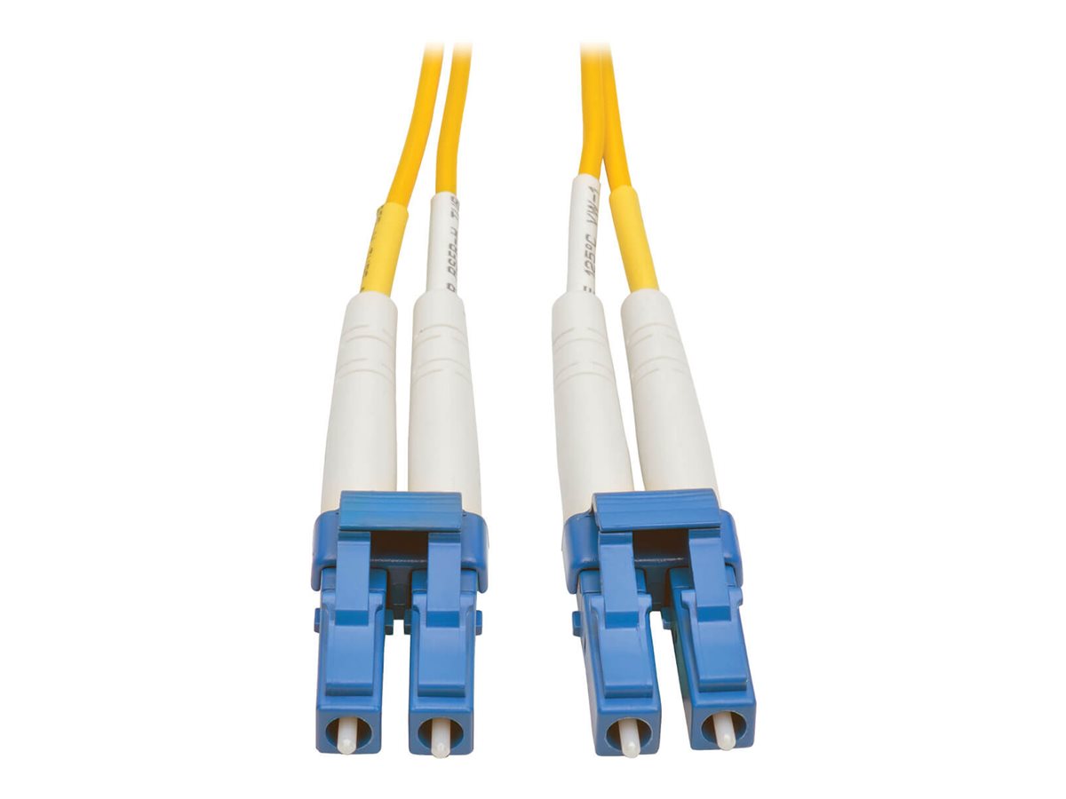 Tripp Lite 6M Duplex Singlemode 9/125 Fiber Optic Patch Cable LC/LC 20' 20ft 6 Meter