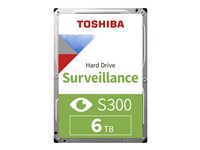 Toshiba S300 Surveillance - hard drive - 6 TB - SATA 6Gb/s