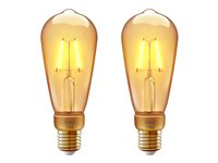 Innr Smart Vintage LED-filament-lyspære F 350lumen 2200K Varmt hvidt lys