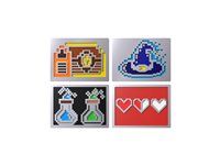 HyperX Badge Pack - 8 Bit Magnetisk mærke