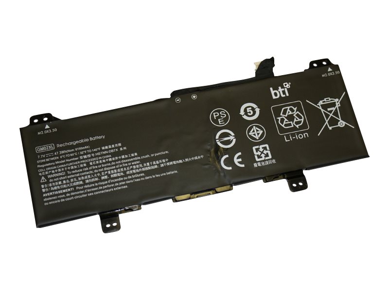 BTI - Notebook battery (equivalent to: HP GM02XL)