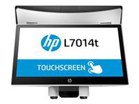 HP L7014t Retail Touch Monitor - LED monitor with KVM switch - 14