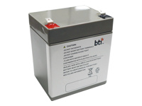 BTI - Batterie d'onduleur (équivalent à : UB1250-F2) - 12V, 1-cell - Sealed Lead Acid (SLA) (Acide de plomb scellé) 