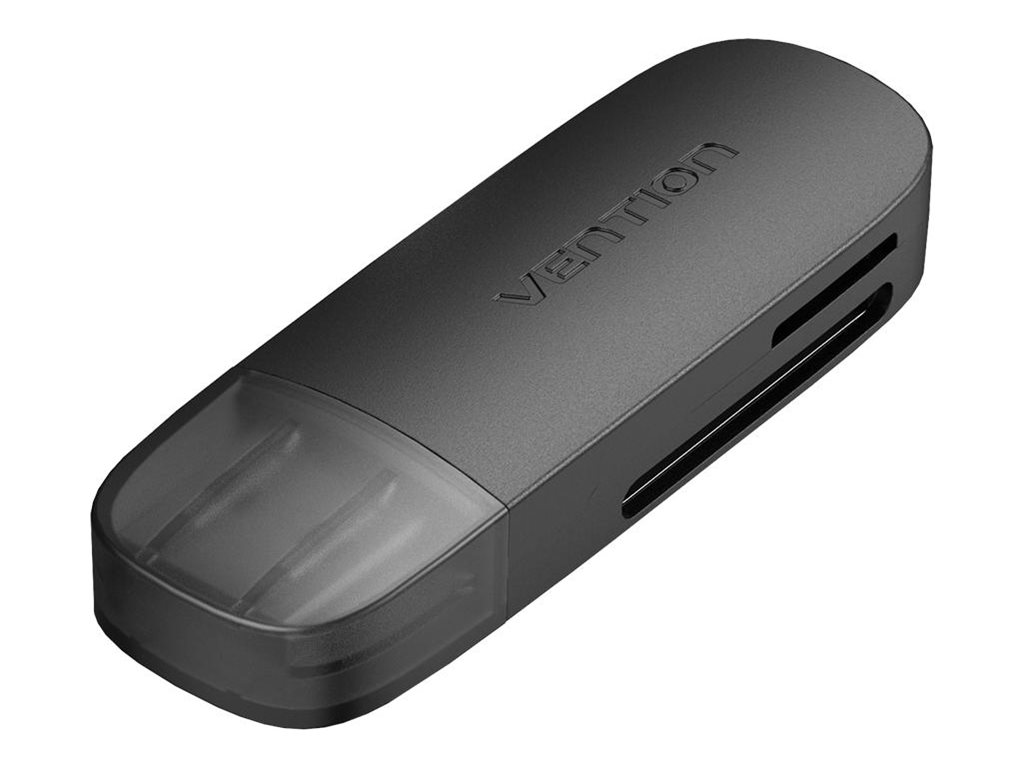 Vention card reader USB Product shot Right-angle 79700