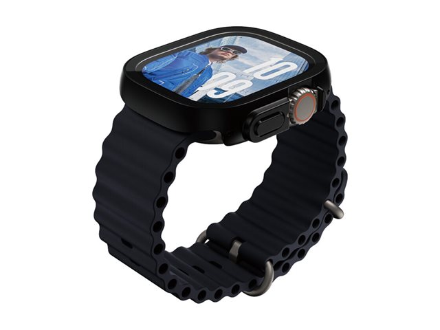 PanzerGlass Apple Watch Ultra tenký černý kryt s ochranným sklem – foto 4