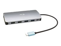 i-Tec USB-C Metal Nano 3x Display  Power Delivery 100 W Dockingstation