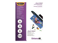 FELLOWES SUPERQUICK LAM POUCH 80MIC A4