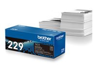 Brother TN229BK - Black - original - box - toner cartridge - for P/N: US#HLL3300CDW, US#HLL8245CDW, US#MFCL3720CDW, US#MFCL3780CDW, US#MFCL8395CDW