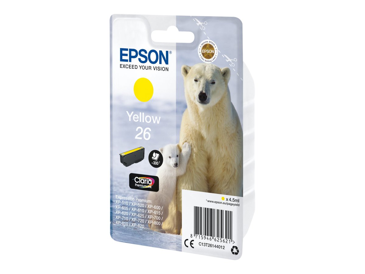 EPSON 3LB 26 yellow ink claria prem w/s