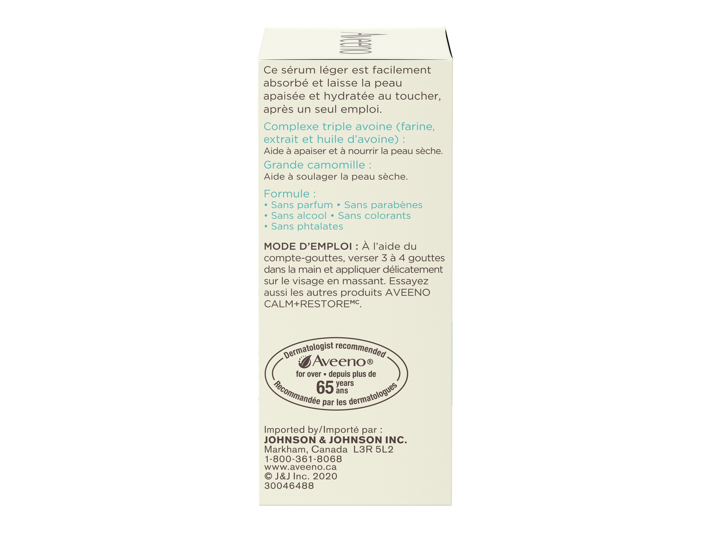 Aveeno CALM+RESTORE Triple Oat Serum - 29ml