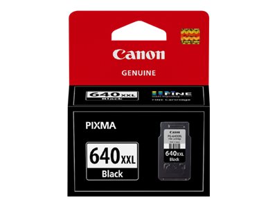 Canon PG-640XXL Super High Yield black original ink Package view Front 79225