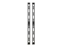 Eaton Tripp Lite Series 48U Rack Enclosure Server Cabinet Vertical Cable Management Bars - cable management bar - 48U
