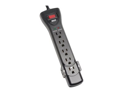 Tripp Lite Protect It! 7-Outlet Surge Protector, 25 ft. Cord, 2160 Joules, Black Housing