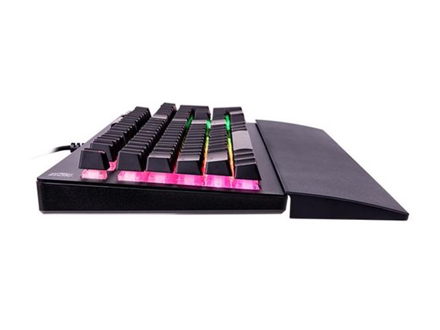 Thermaltake Athos Elite RGB keyboard black Input Product shot Right-angle 79400