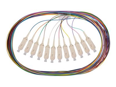 Dynamix pigtail 2 m black white blue yellow red green brown orange violet aqua slate Product shot Front 79200