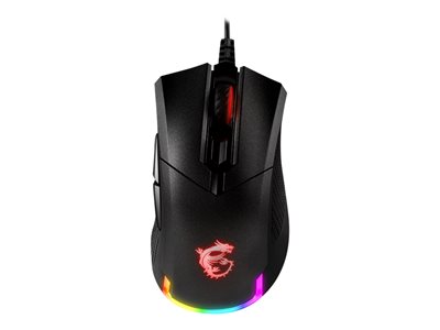 MSI Clutch GM50 Gaming Mouse ergonomic right and left-handed optical 6 buttons wired 