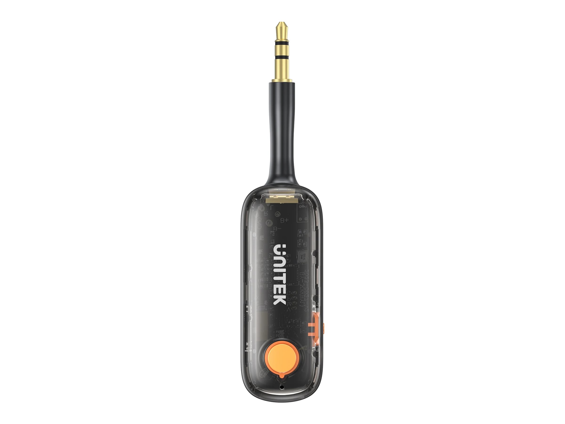 Unitek Bluetooth wireless audio receiver / transmitter for headphones earphones speaker TV Product shot Front 79950
