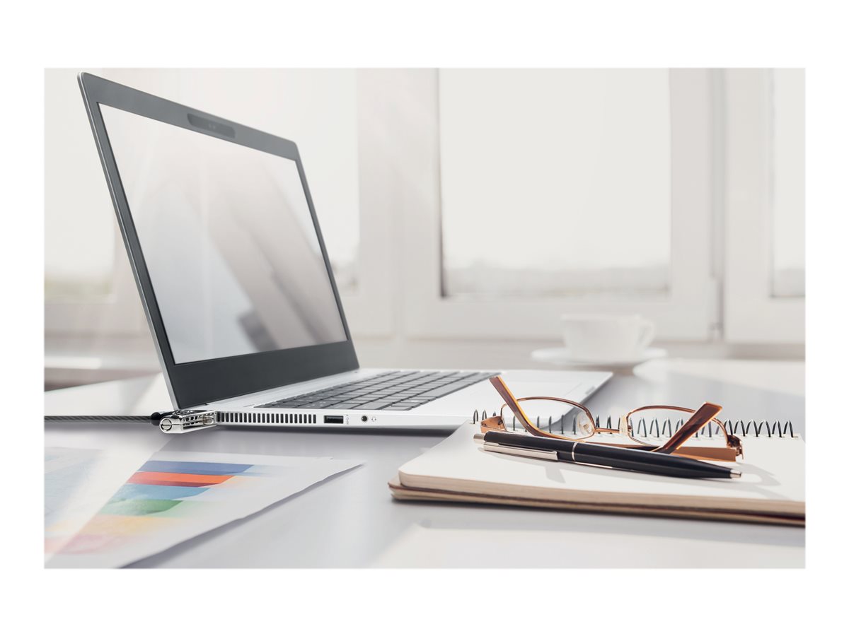 Kensington Slim NanoSaver Combination Laptop Lock - bezpečnostní kabelový zámek – foto 4