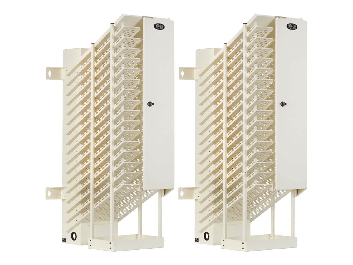 Eaton Tripp Lite Series AC Charging Station Tower 32-Device Open Frame Chromebooks White