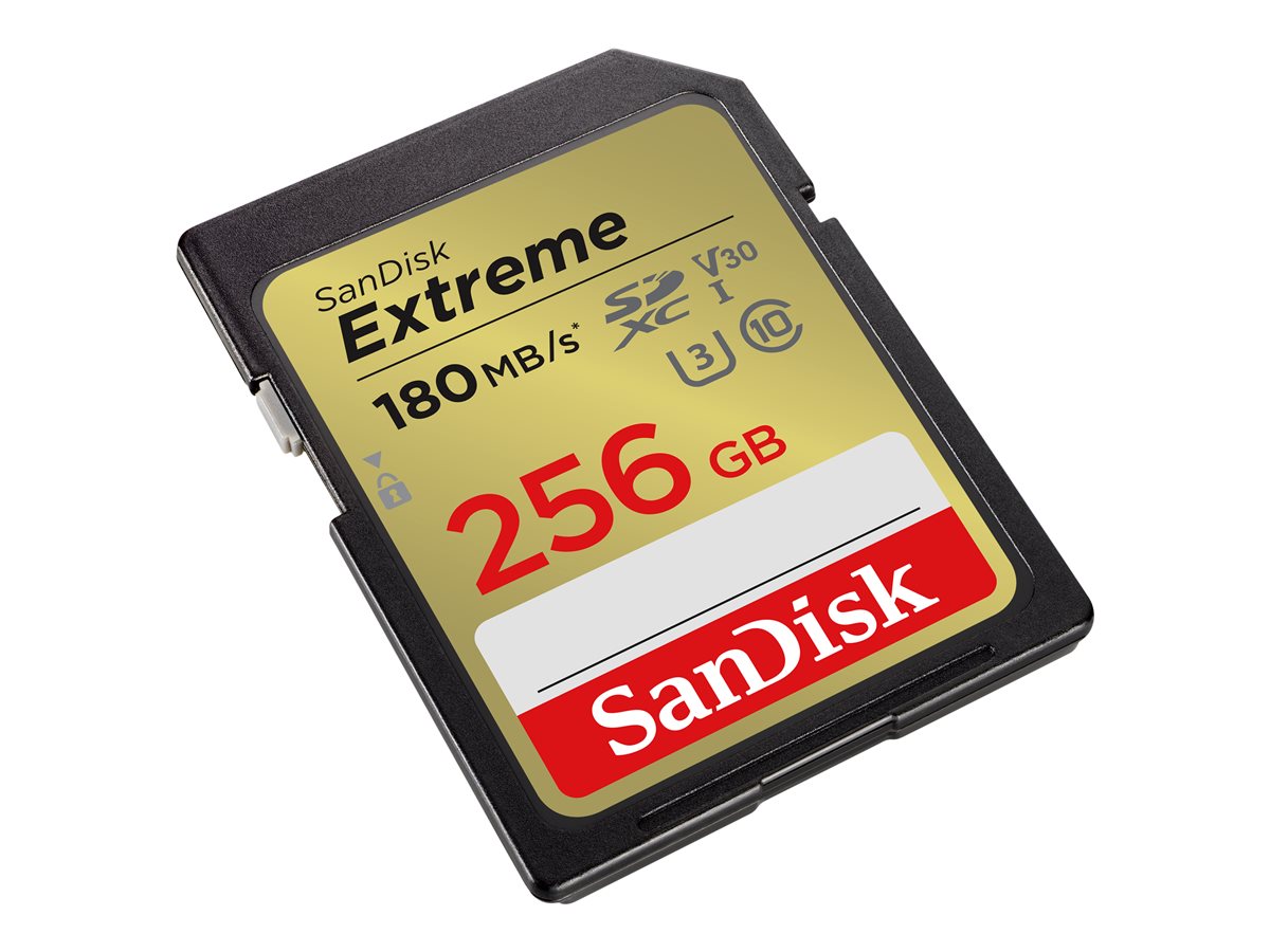 SanDisk Extreme - paměťová karta flash - 256 GB - SDHC UHS-I – foto 2