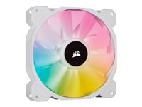 CORSAIR iCUE SP140 RGB ELITE Fan 1-pack Hvid 140 mm