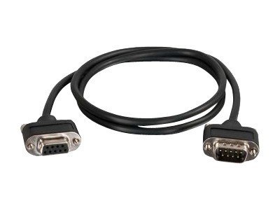 C2G CMG-Rated DB9 Low Profile Null Modem M-F
