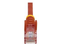 Startech 0.5m Red Cat5e / Cat 5 Snagless Ethernet Patch Cable 0.5 m - patch cable - 50 cm - red