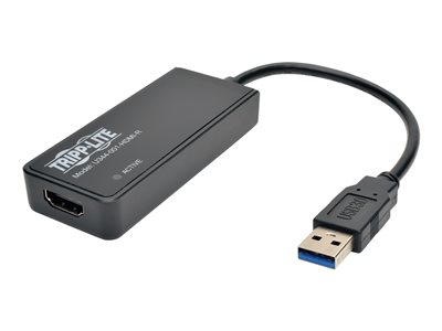 Tripp Lite USB 3.0 to HDMI Dual Monitor External Video Graphics Card Adapter SuperSpeed 1080p - external video adapter
