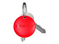 Boompods Boomtag Anti-tab Bluetooth-tag Rød 