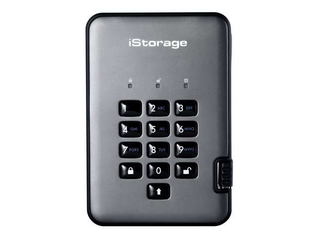 Image of iStorage diskAshur PRO² - hard drive - 1 TB - USB 3.1 - TAA Compliant